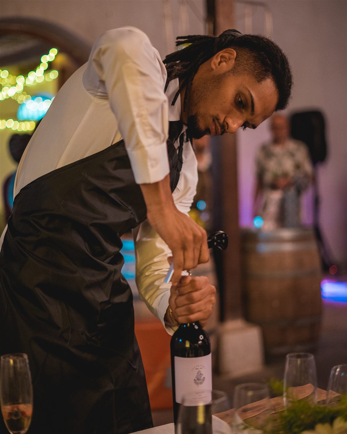 Guest-facing service at a Cape Town event